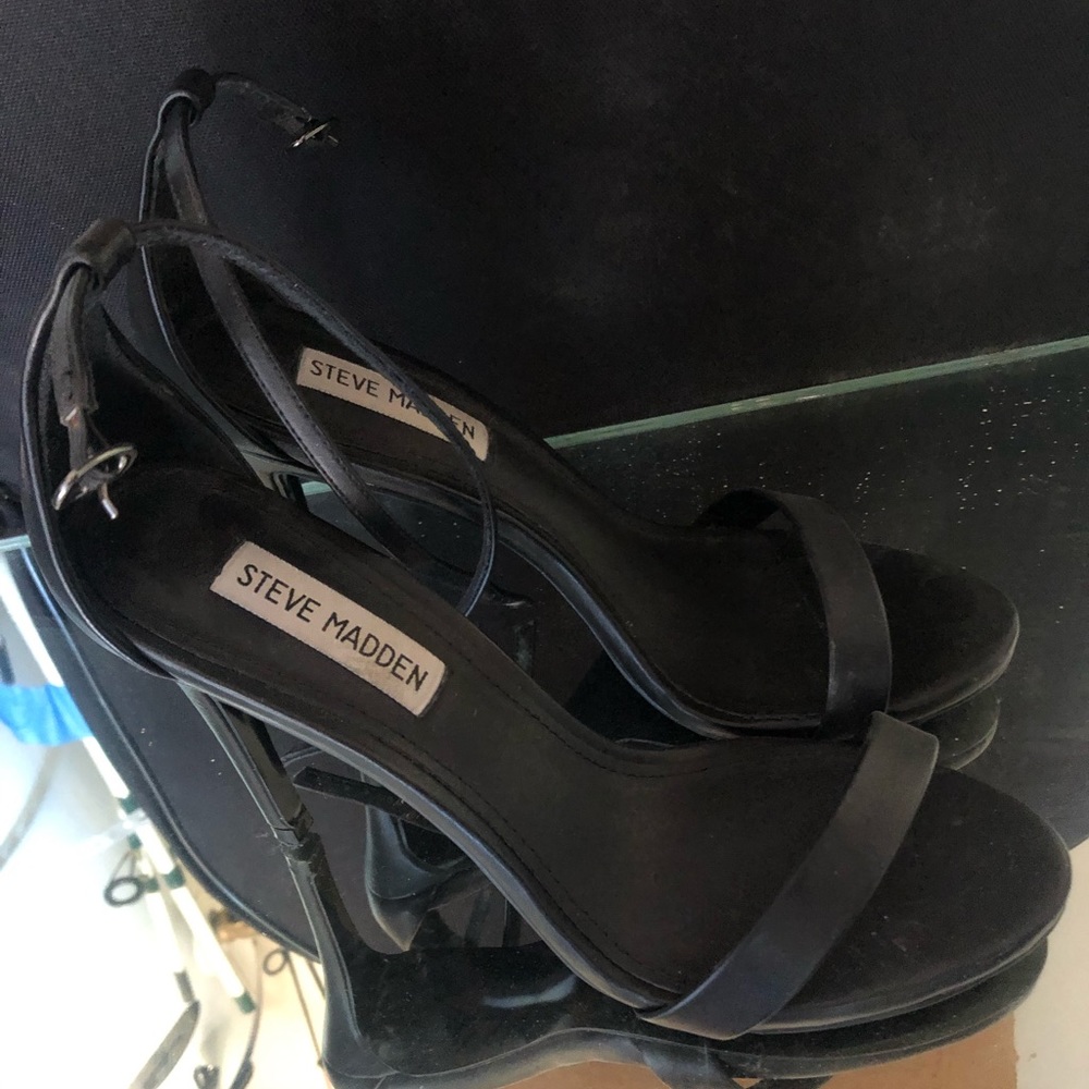 Steve Madden Black Heels